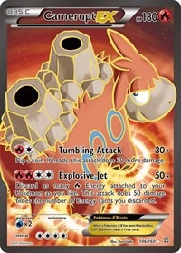 Camerupt EX (146 Full Art) - Primal Clash